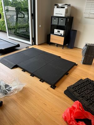 Fabrik für die Herstellung von Kautschukmatten, nicht toxischer, schwerer Sportmatten, Schalldämpfer