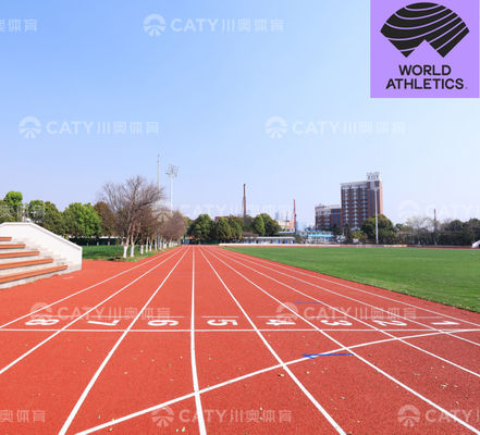 EPDM-Synthetisches Streckenmaterial für Sportfelder von einem IAAF-zertifizierten Bauunternehmer