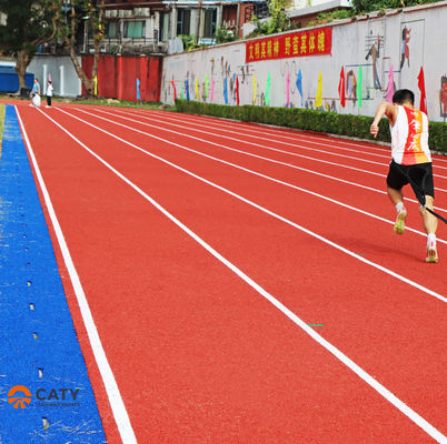 EcoSpray EPDM Kautschuk Jogging Track Installation für Kautschuk Track And Field SBR Kautschuk Krümm Unterlage