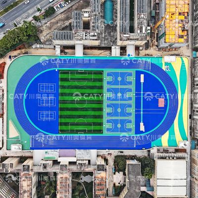 Beste vorgefertigte Laufbahn für Schulen Kosteneffiziente vorgefertigte Laufbahn EPDM Granulate Großhändler