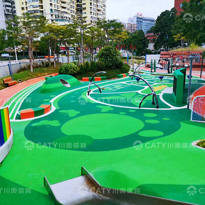Farbfülle Spielplatz-Sicherheitsfußboden geruchlose Gummigranulate Verschleißbeständige EPDM-Granulate