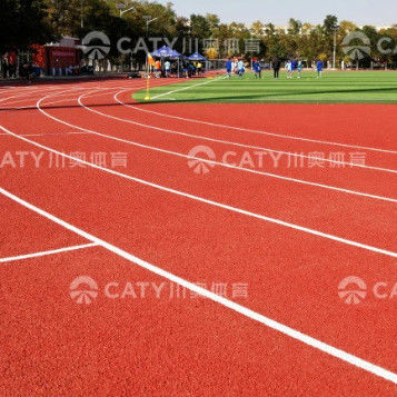 Anti-Aging Athletic Laufbahn Innen- und Außenraum Synthetische Sportoberfläche