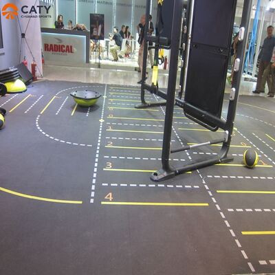 Durable and Anti-Slip Multi-Purpose Rubber Flooring Mats for Commercial and Sports Use
