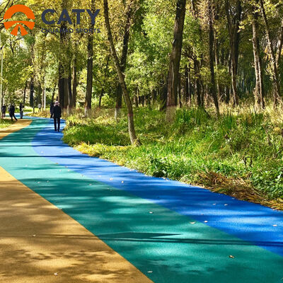 Fabrikgefertigte und elastische 2-4mm SBR-Granulate für die Grundschicht von Laufbahnen und Gehwegen