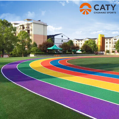 Anti-UV Sportlaufbahn Spielplatzmaterialien EPDM Gummigranulate