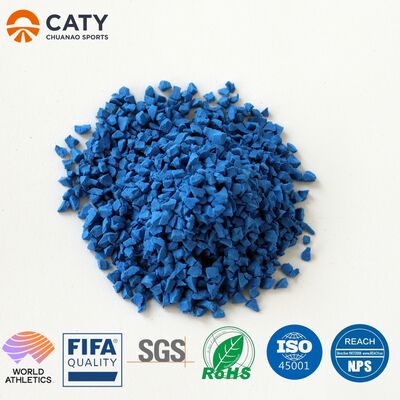 Anti-UV EPDM Rubber Flooring with Shock Absorption and Non-Toxic Safety for Playgrounds and Sports Tracks