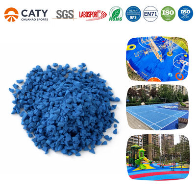 EPDM Rubber Particles Rubber Athletic Flooring Epdm Playground Flooring Playground Track Installation