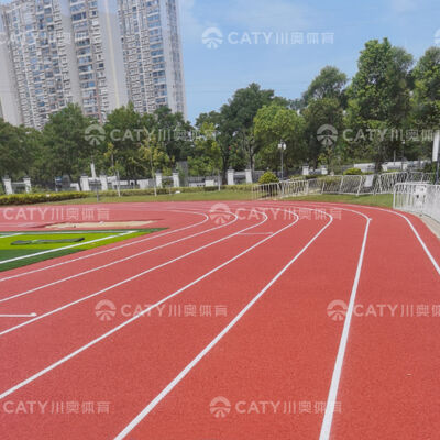 World Athletics EPDM-zertifizierte Laufbahn mit Stoßdämpfung und 10-jähriger Lebensdauer