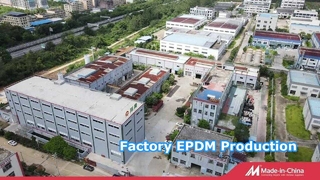 Produktionsprozess für EPDM-Gummigranulat in unserer Fabrik